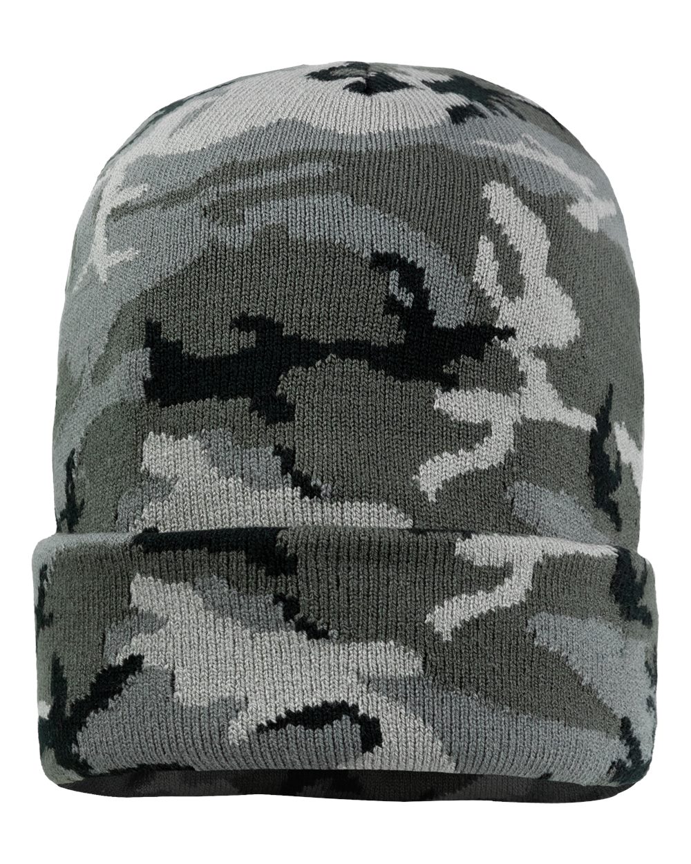 Sportsman SP12 cuffed beanie – Grey Camo
