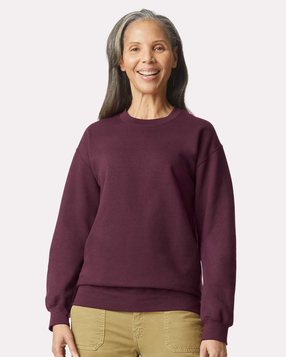 Gildan Softstyle crewneck – Maroon