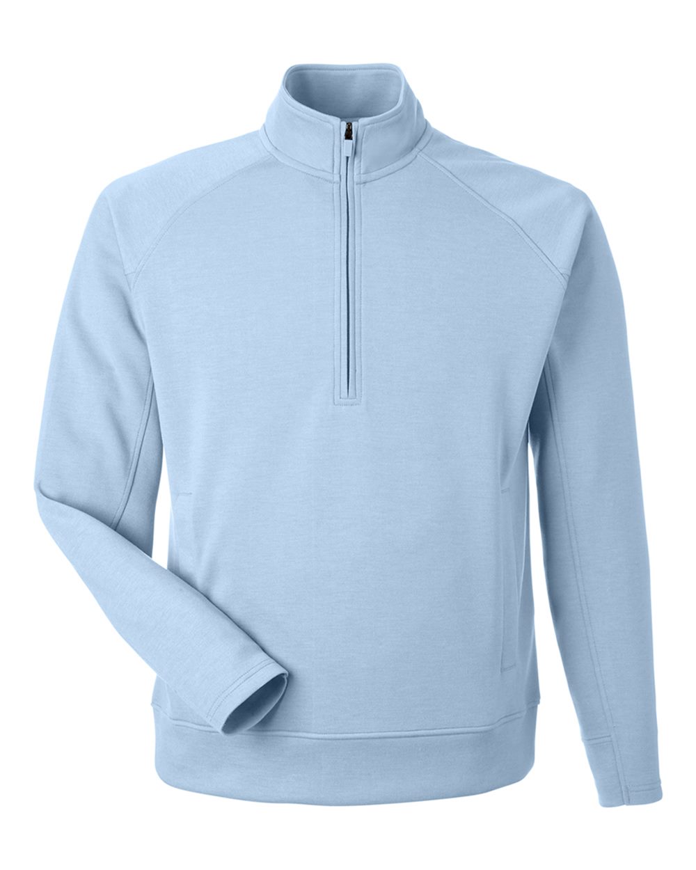 Premium J. America Apex Fleece quarter-zip – Ice Blue