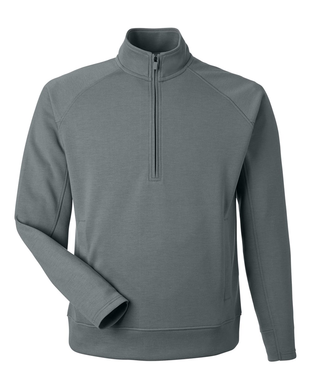 Premium J. America Apex Fleece quarter-zip – Steel