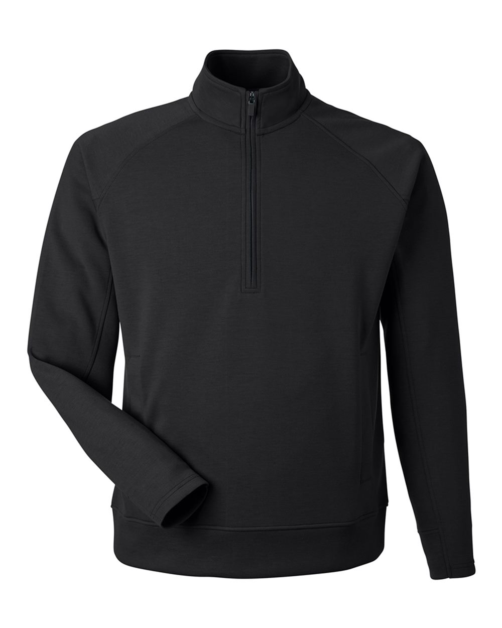 Premium J. America Apex Fleece quarter-zip – Black
