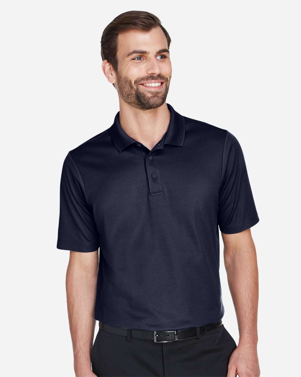 Premium – Devon & Jones CrownLux polo, Navy