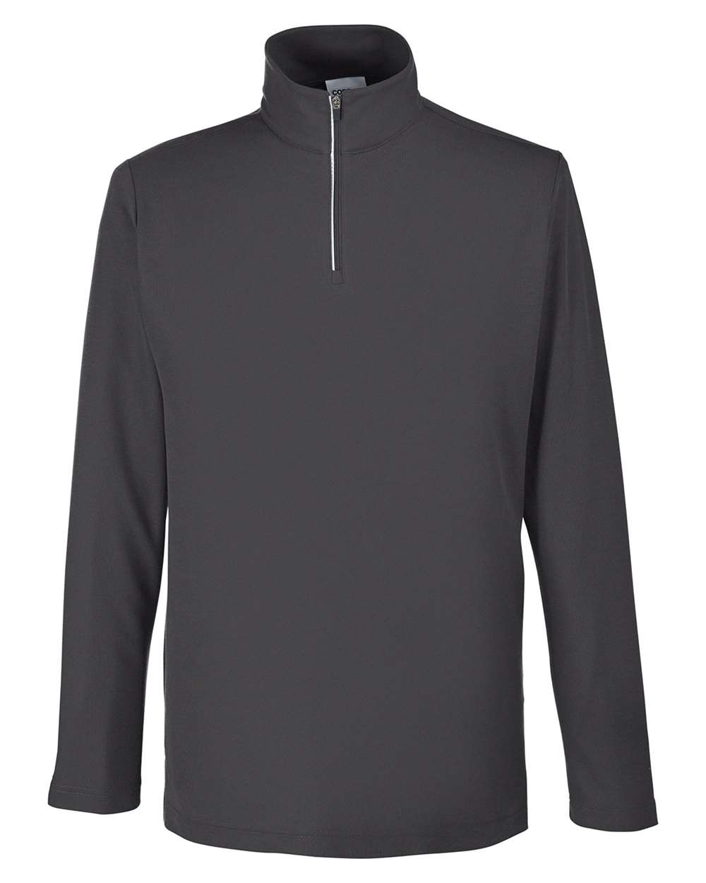 Performance embroidered quarter-zip CORE365 CE405 in Carbon