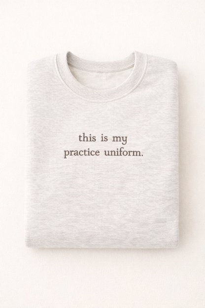 Sports Mom Embroidered Sweatshirt