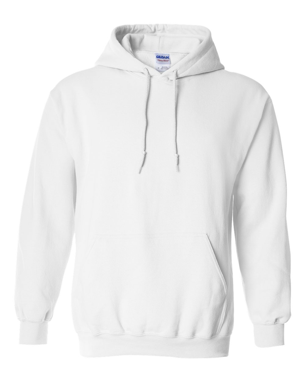 Gildan 18500 hoodie – White