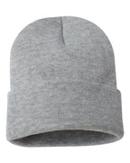 Sportsman SP12 cuffed beanie – Heather Grey