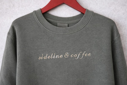 Embroidered Game Day Mom Sweatshirt | Comfort Colors Crewneck