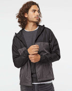 Independent EXP54LWZ windbreaker – Black/Graphite