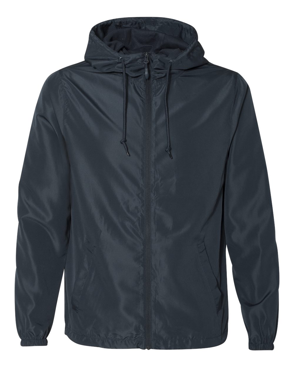 Independent EXP54LWZ windbreaker – Classic Navy (front)