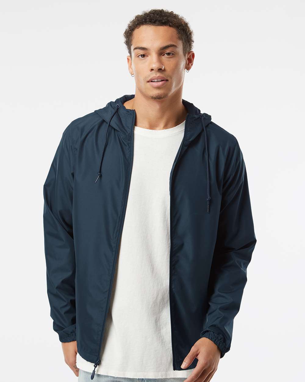 Independent EXP54LWZ windbreaker – Classic Navy