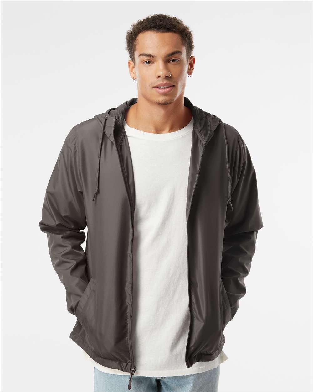Independent EXP54LWZ windbreaker – Graphite