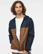 Independent EXP54LWZ windbreaker – Classic Navy/Saddle