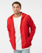 Independent EXP54LWZ windbreaker – Red