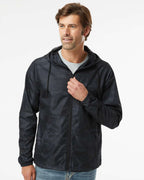Independent EXP54LWZ windbreaker – Black Camo