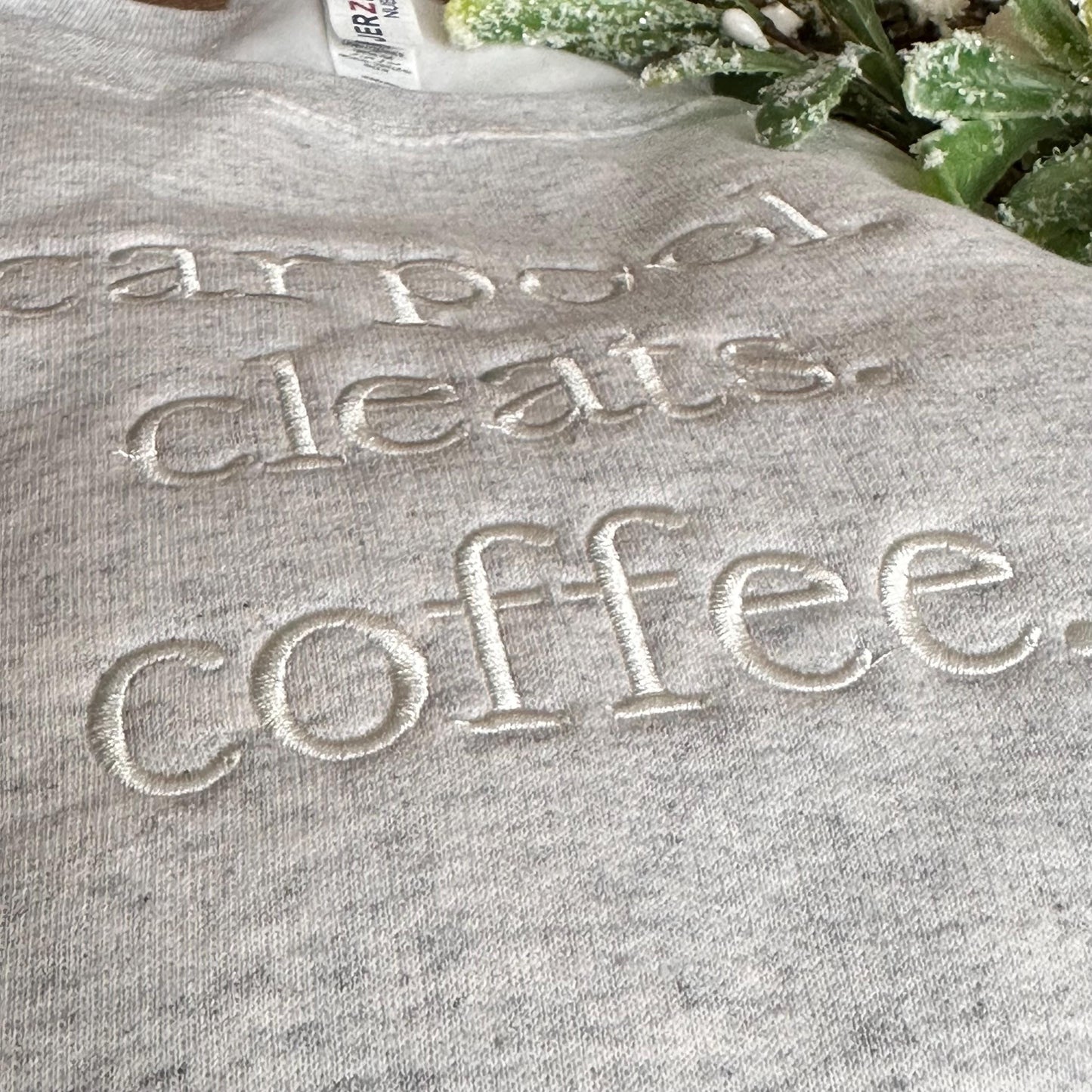 Soccer Mom Sweatshirt, Carpool Cleats Coffee, Sports Mom Crewneck