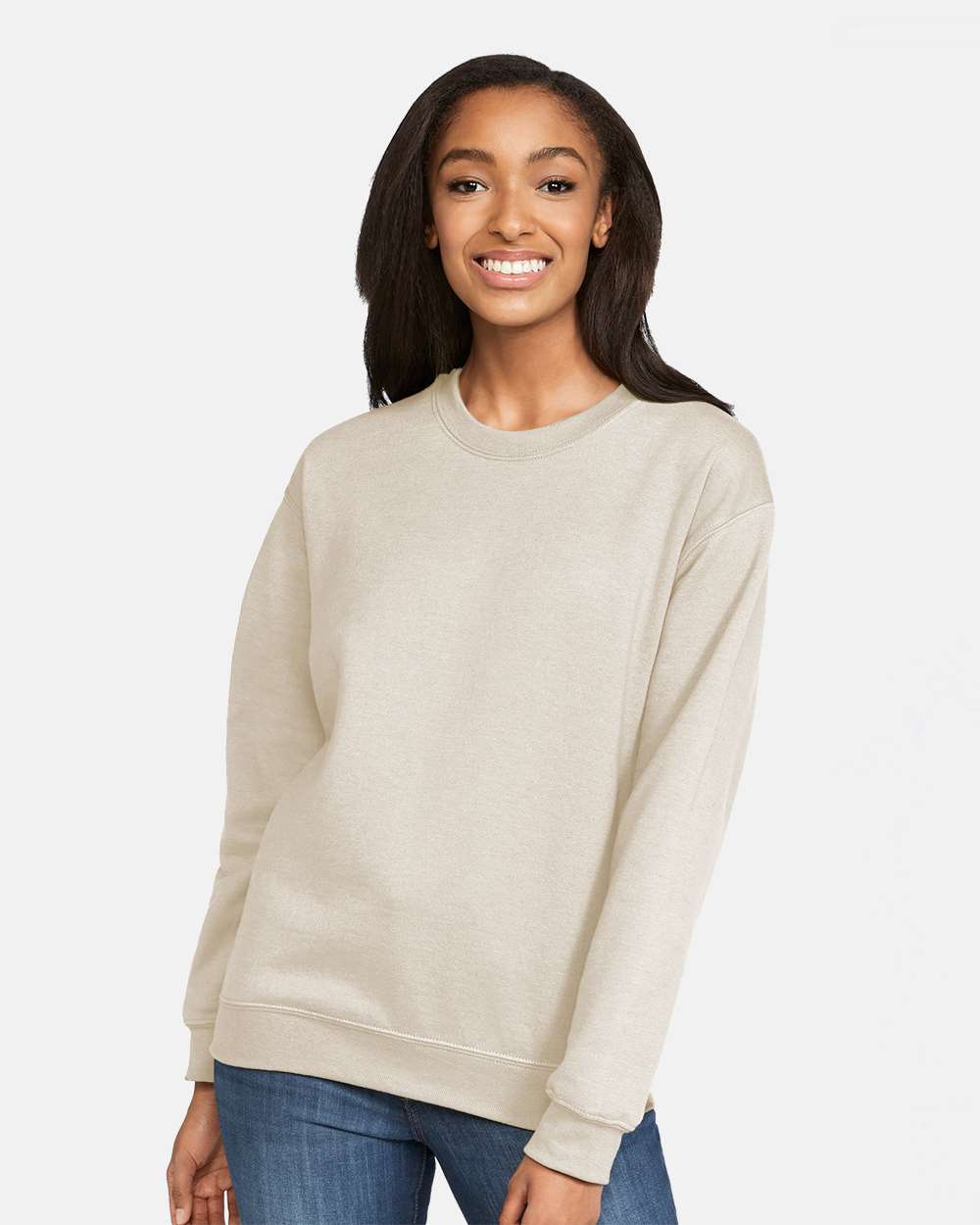 Gildan Softstyle crewneck – Sand