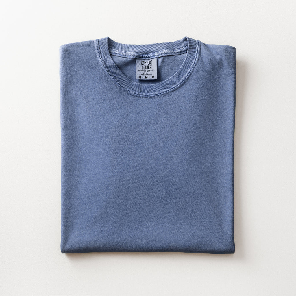 Custom Embroidered Comfort Colors T-Shirt | Your Logo Stitched on Premium Tee