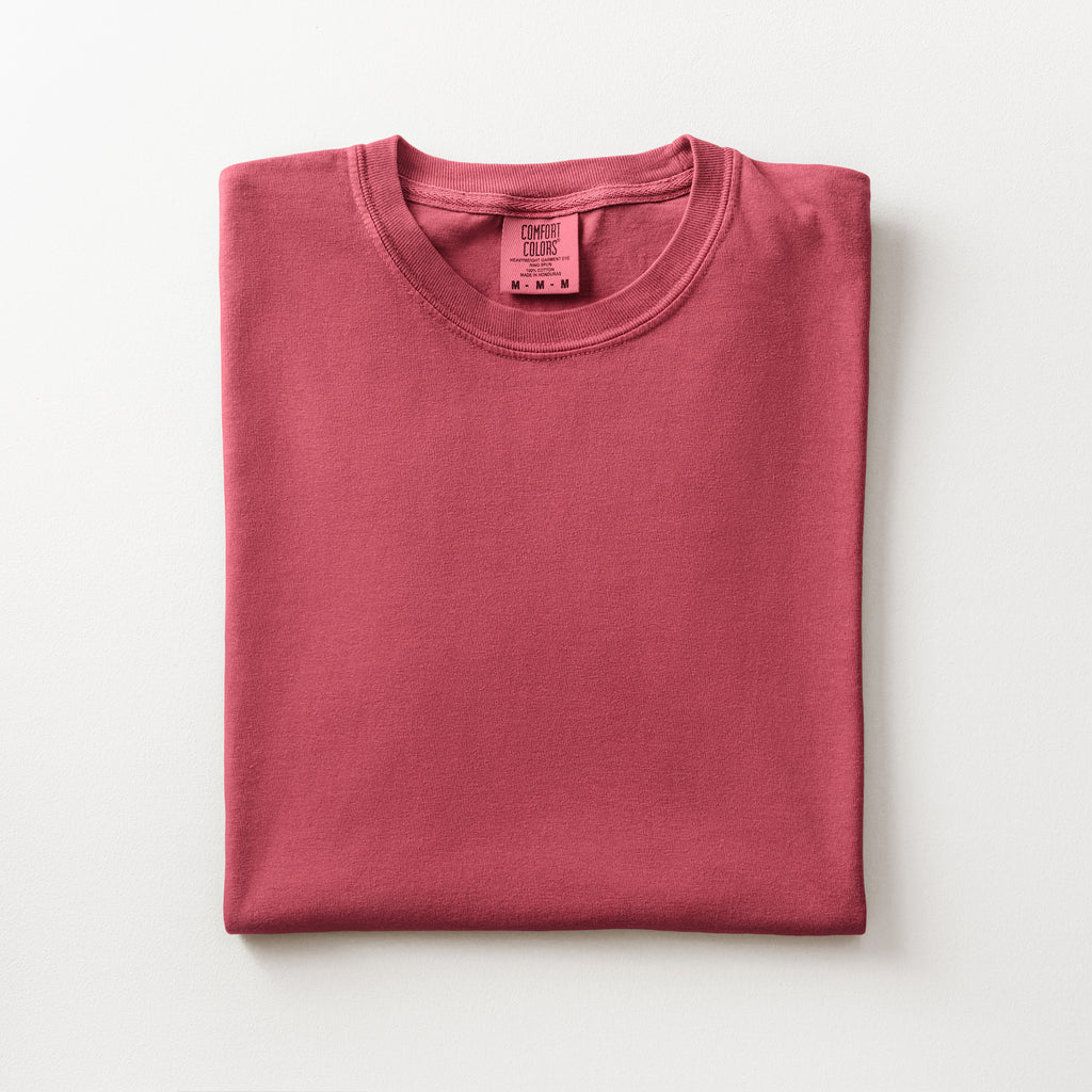 Custom Embroidered Comfort Colors T-Shirt | Your Logo Stitched on Premium Tee