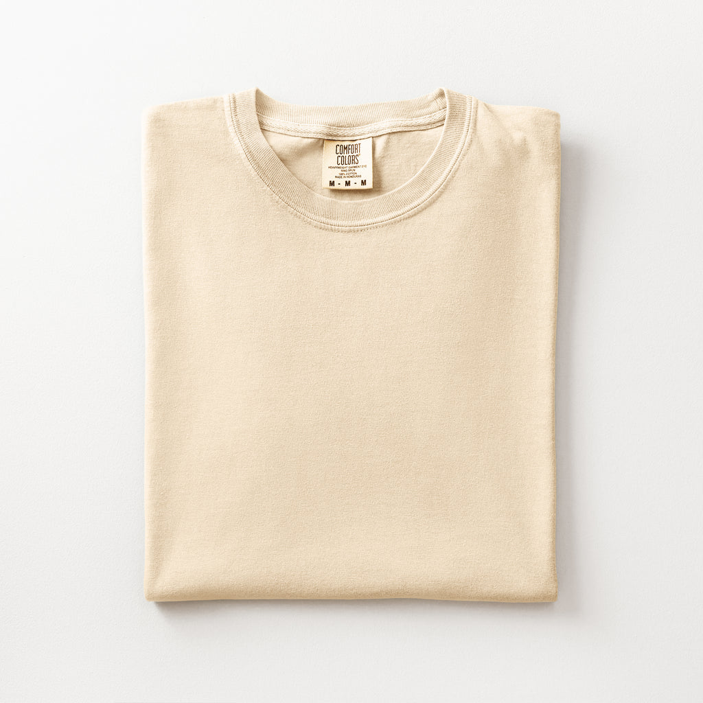 Custom Embroidered Comfort Colors T-Shirt | Your Logo Stitched on Premium Tee