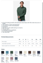 Embroidered quarter-zip pullover