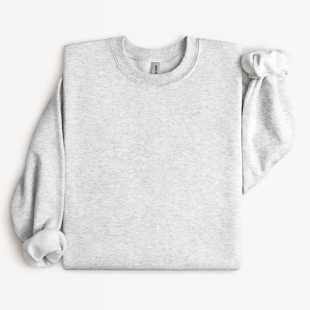 Go Sports Embroidered Crewneck Sweatshirt — White