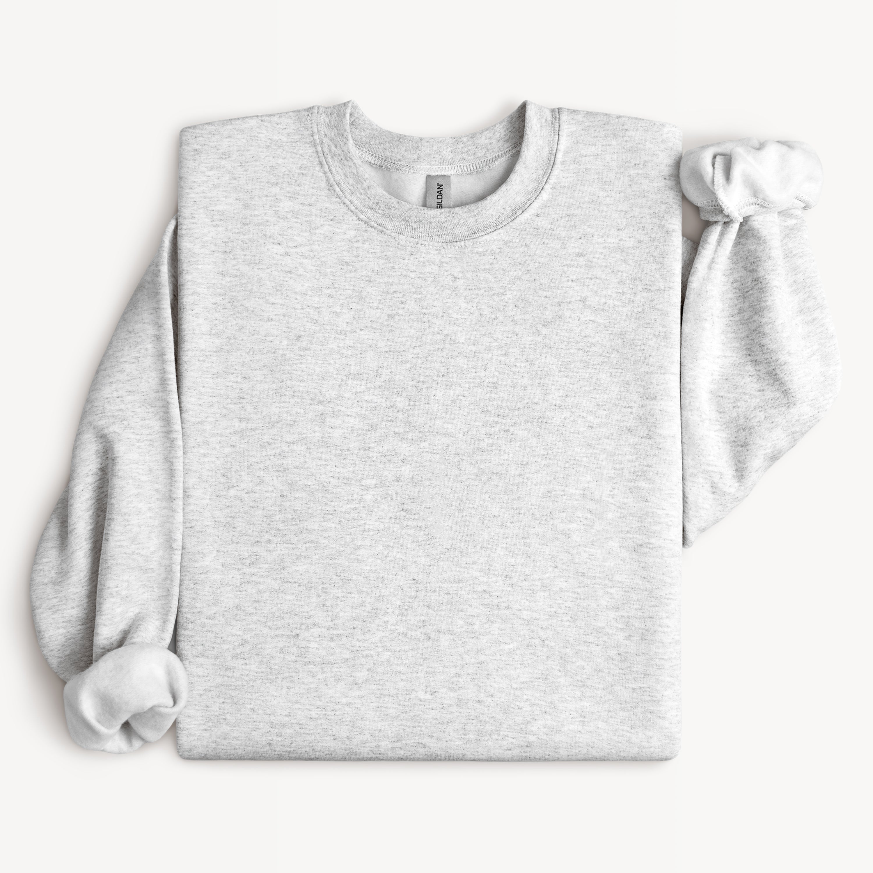 Go Sports Embroidered Crewneck Sweatshirt — White