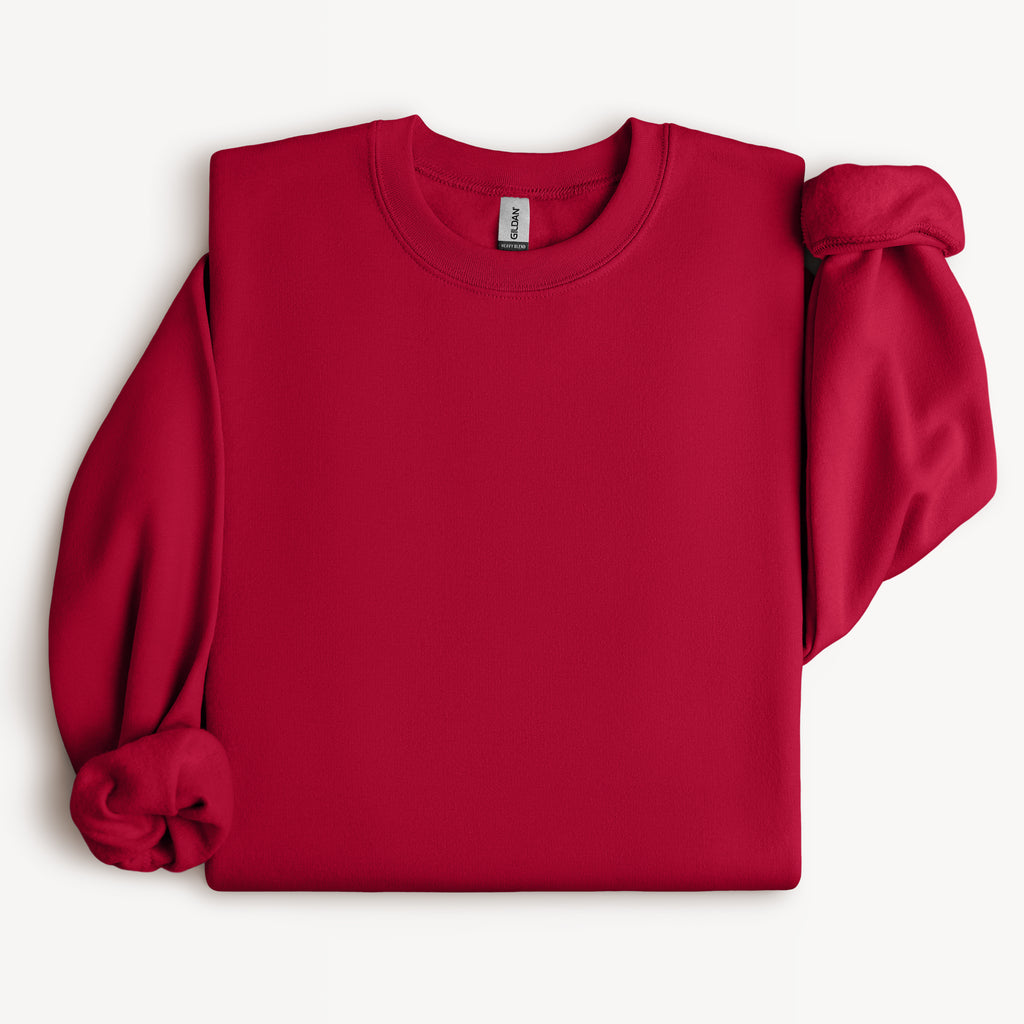 Go Sports Embroidered Crewneck Sweatshirt — White