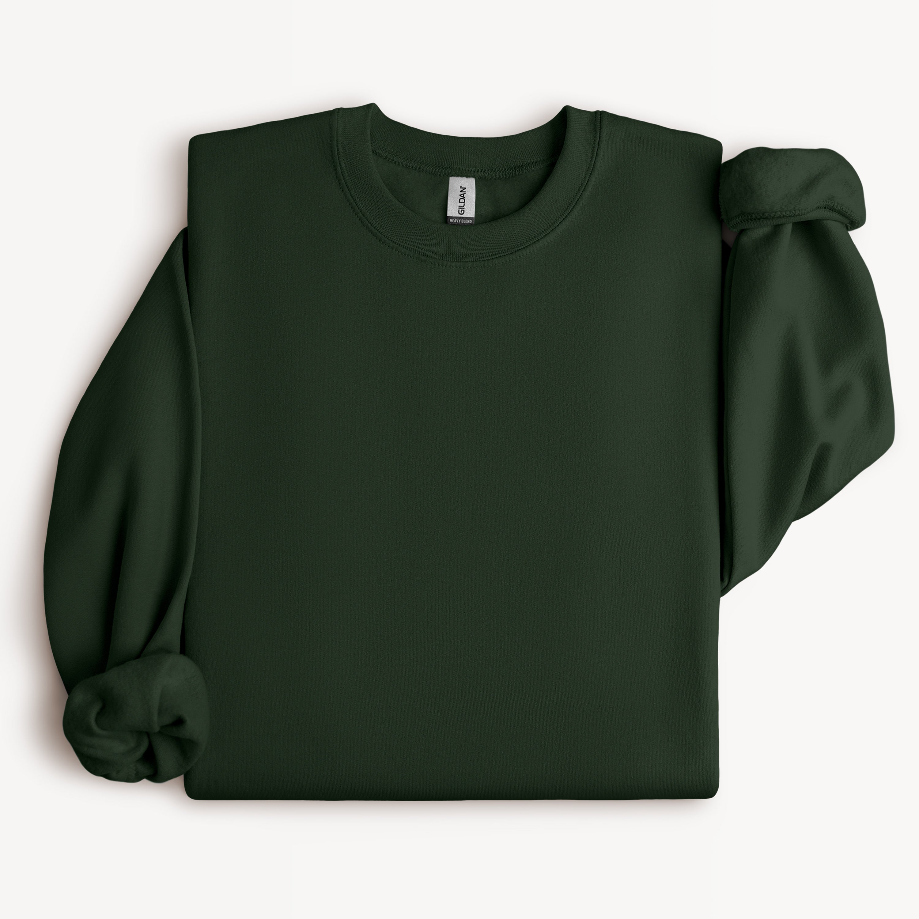 Go Sports Embroidered Crewneck Sweatshirt — White