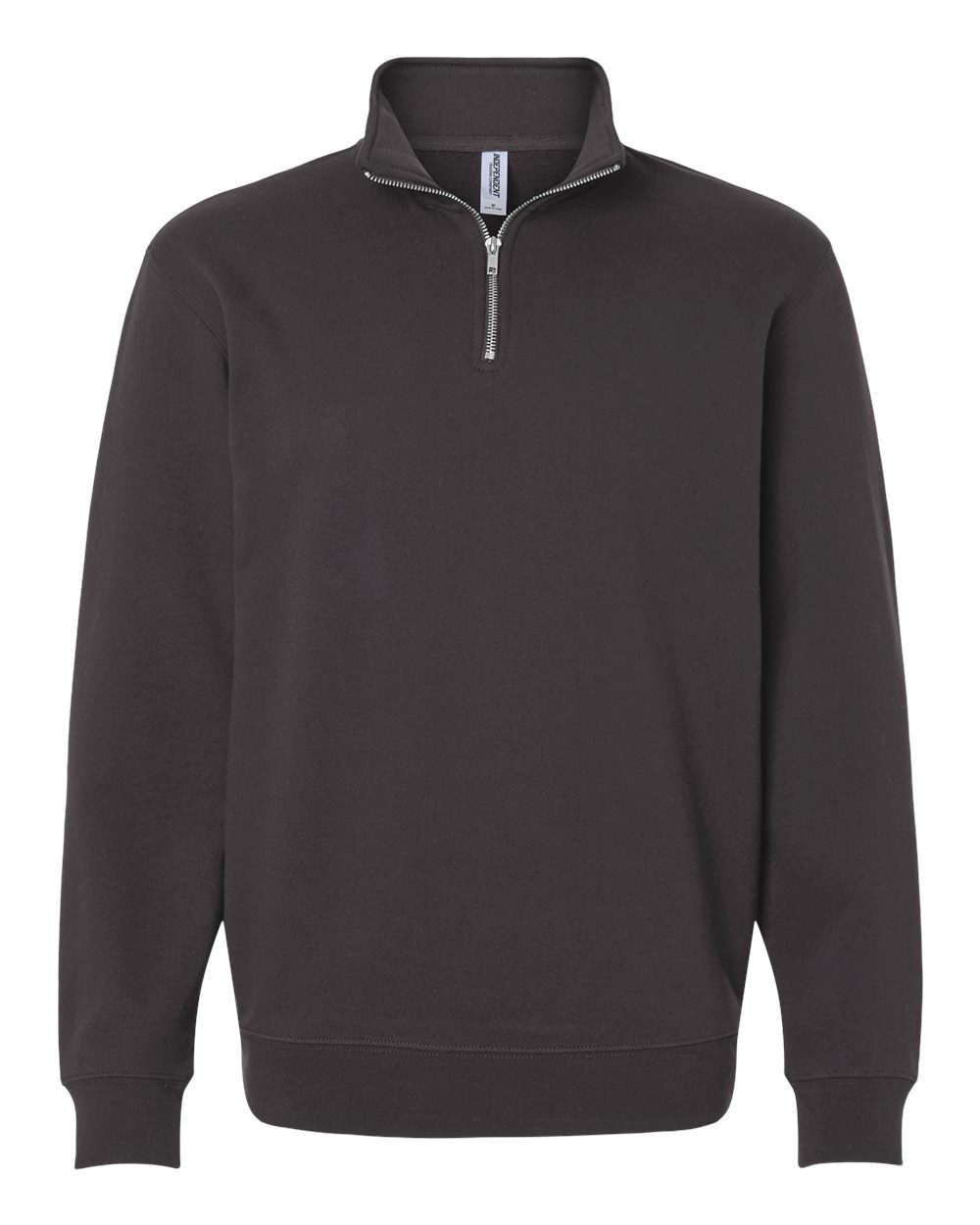 Quarter-zip pullover – Asphalt