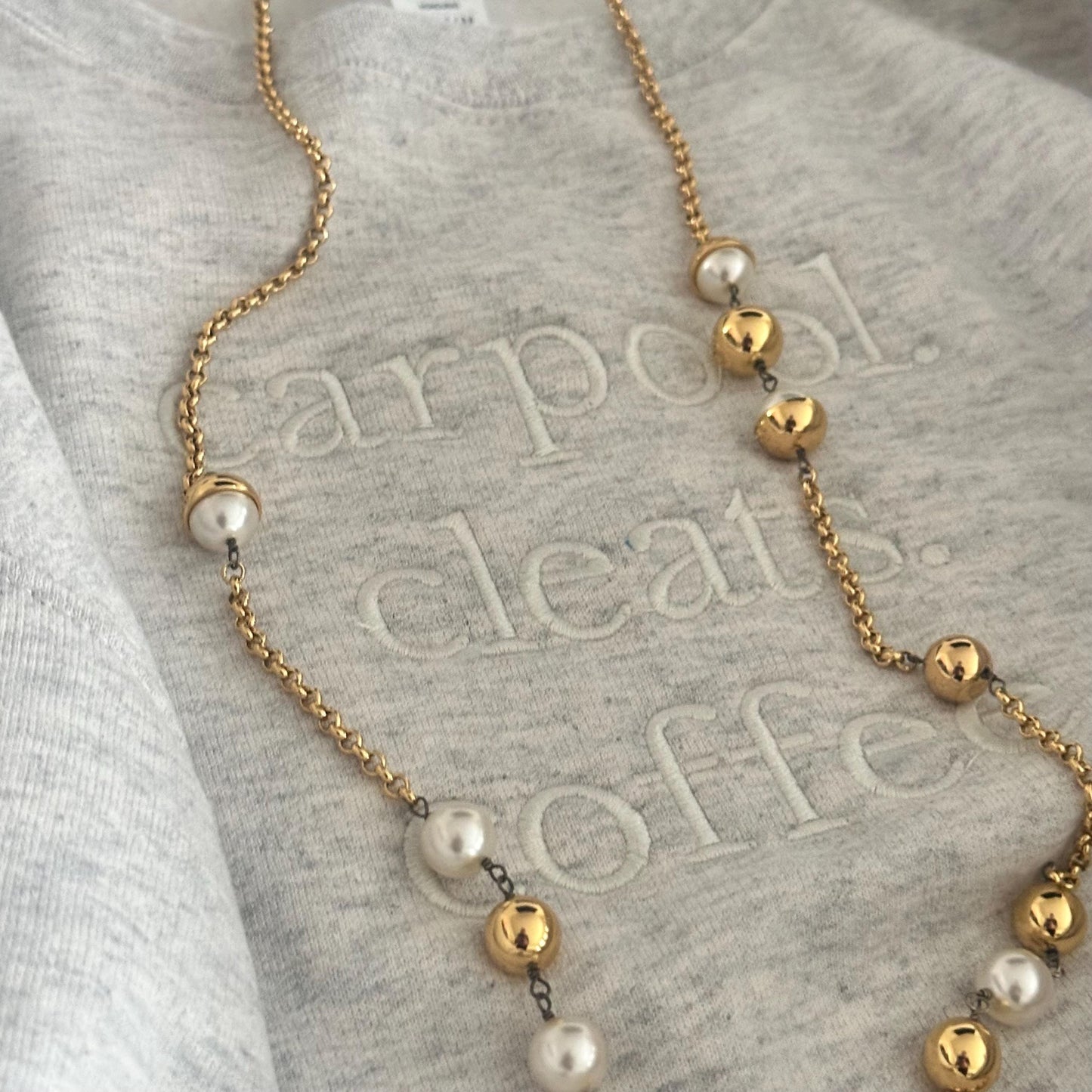 Soccer Mom Sweatshirt, Carpool Cleats Coffee, Sports Mom Crewneck