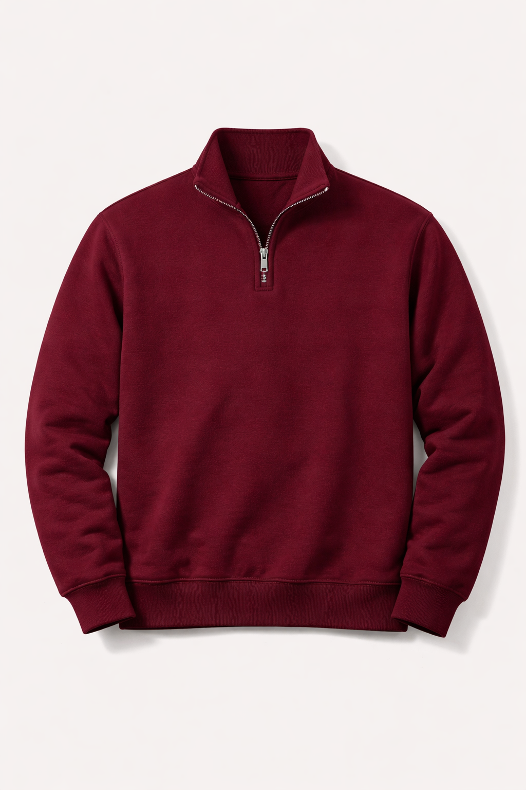 Maroon Golf Quarter-Zip Pullover